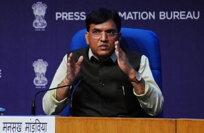 Dr Mansukh Mandaviya reviews progress of Nano Urea production and sales