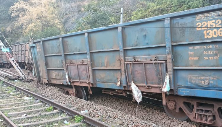 Goods train derails in near Sivalingapuram, rail services affected in Odisha