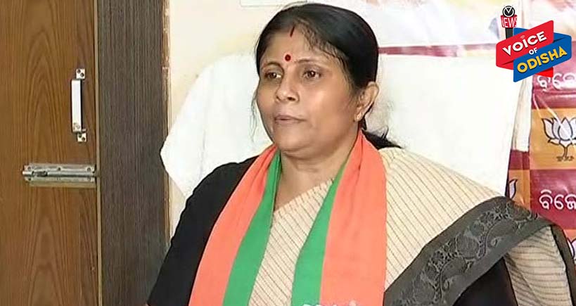 ବର୍ଷାଙ୍କ ସପକ୍ଷରେ ବିଜେପି : ଅନୁଭବଙ୍କ କୁଶପୁତ୍ତଳିକା ଦାହ କଲା ମହିଳା ମୋର୍ଚ୍ଚା
