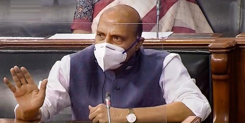 ଚୀନ ସୀମା ବିବାଦ ଅସମାହିତ ରହିଛି : ରାଜନାଥ ସିଂ