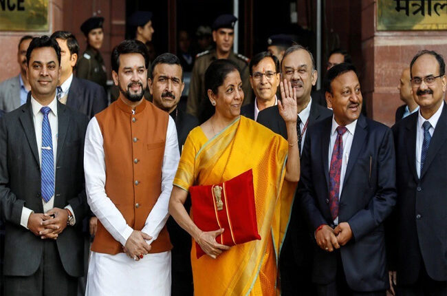 ସୀତାରମଣଙ୍କ ବଜେଟ୍‌ ଟାବଲଏଡ୍‌ର ଖୋଲିବ ଲକ୍‌