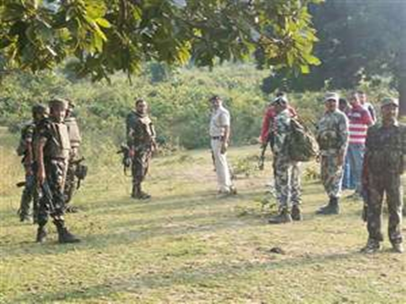 ସୁରକ୍ଷାକର୍ମୀ -ନକ୍ସଲ ଗୁଳି ବିନିମୟ