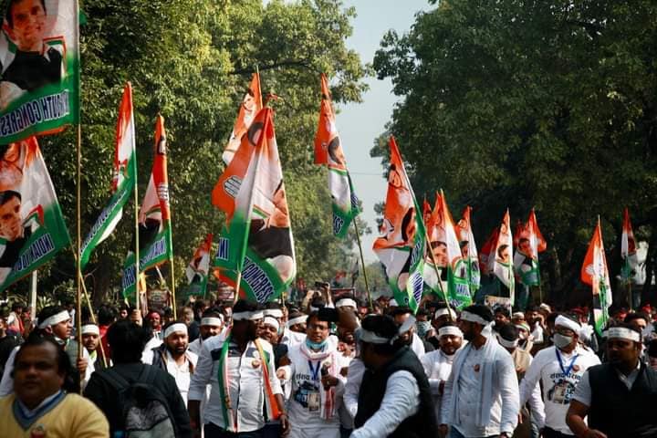 ପୁଲିସ ଓ କଂଗ୍ରେସ କର୍ମୀଙ୍କ ମଧ୍ୟରେ ଧସ୍ତାଧସ୍ତି