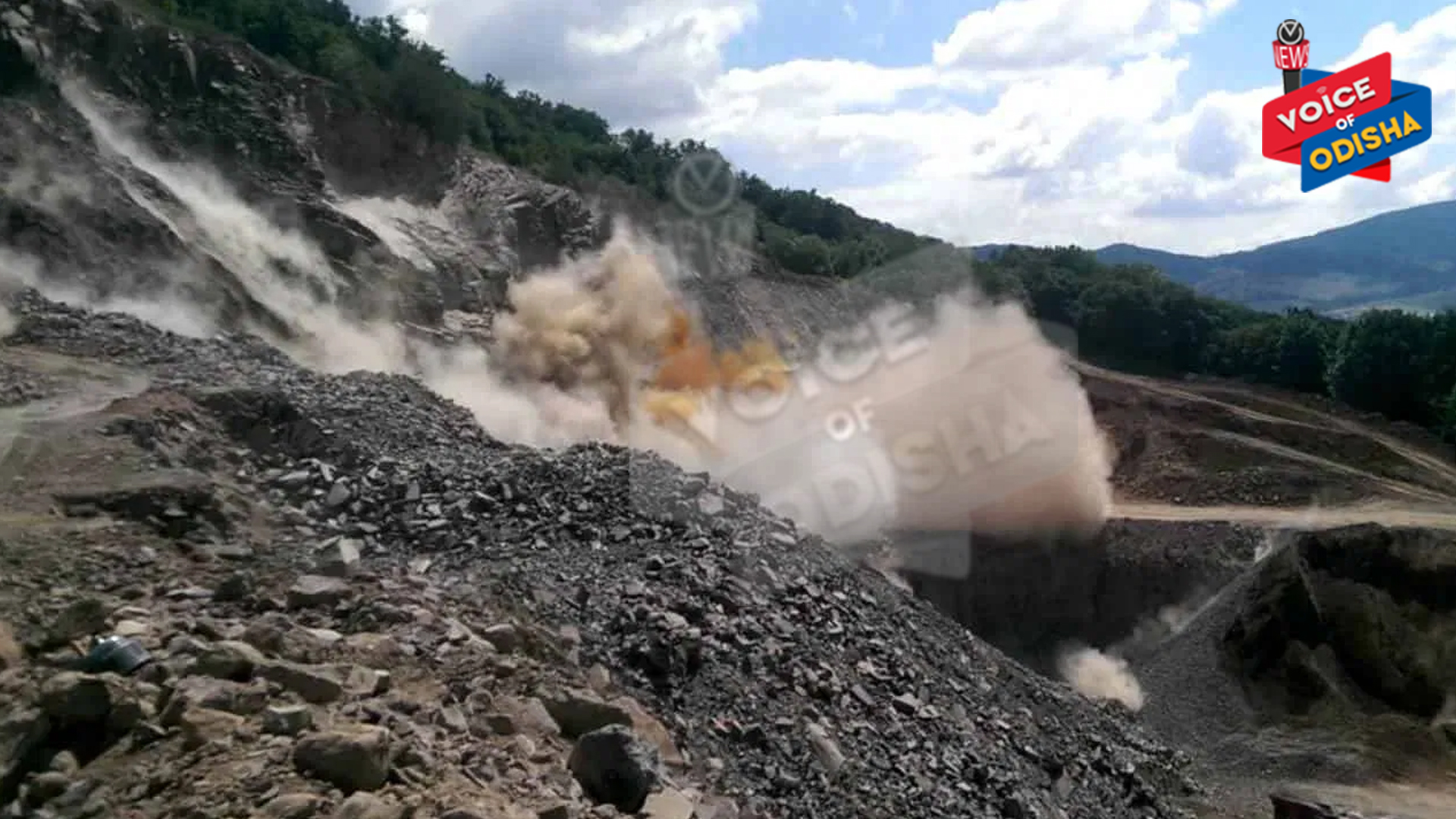 ପଥର ଖାଦାନରେ ଭୟଙ୍କର ବିସ୍ଫୋରଣ ଘଟି ୬ ଶ୍ରମିକଙ୍କ ମୃତୁ୍ୟ