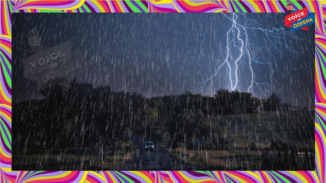 ଆଜି ୯ ଜିଲ୍ଲାରେ ବିଜୁଳି, ଘଡ଼ଘଡ଼ି ସହ ବର୍ଷା