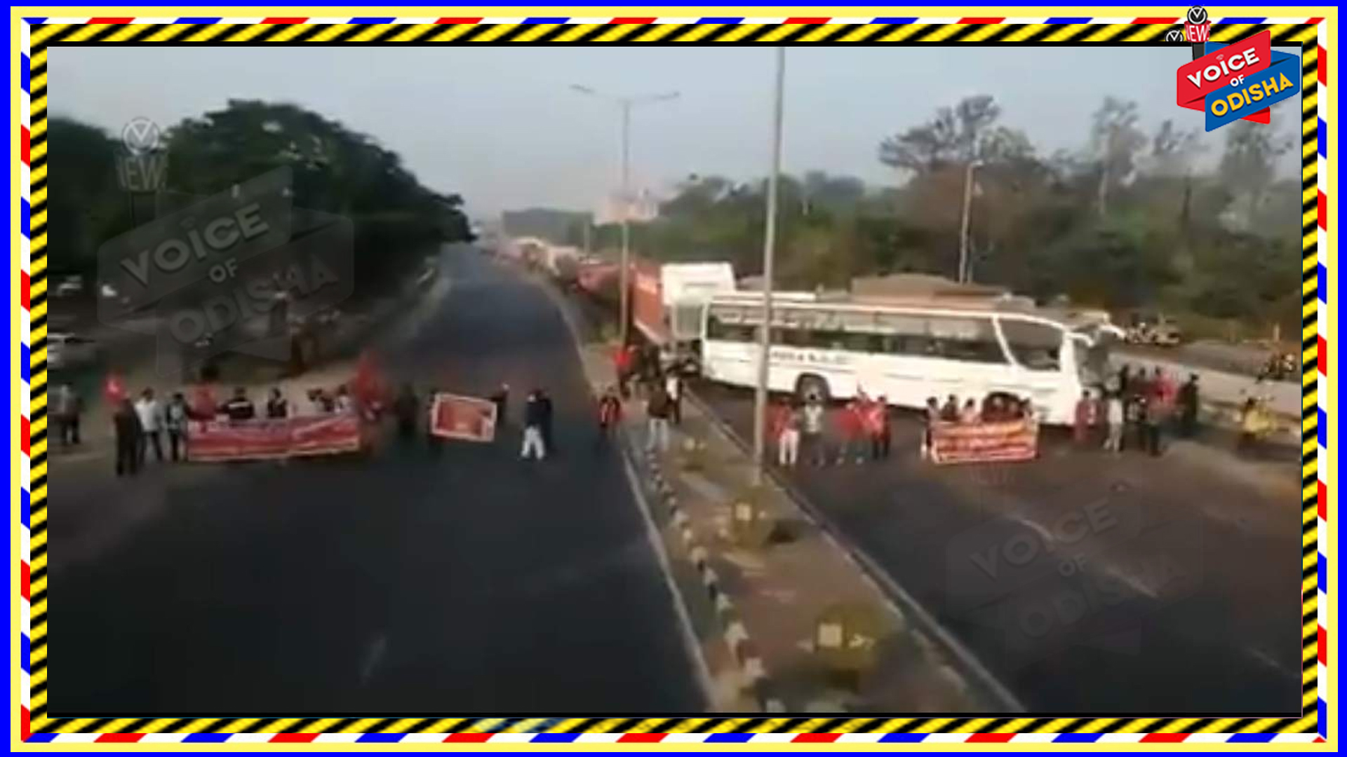 ପାଣି ପାଇଁ ଜାତୀୟ ରାଜପଥ ଅବରୋଧ