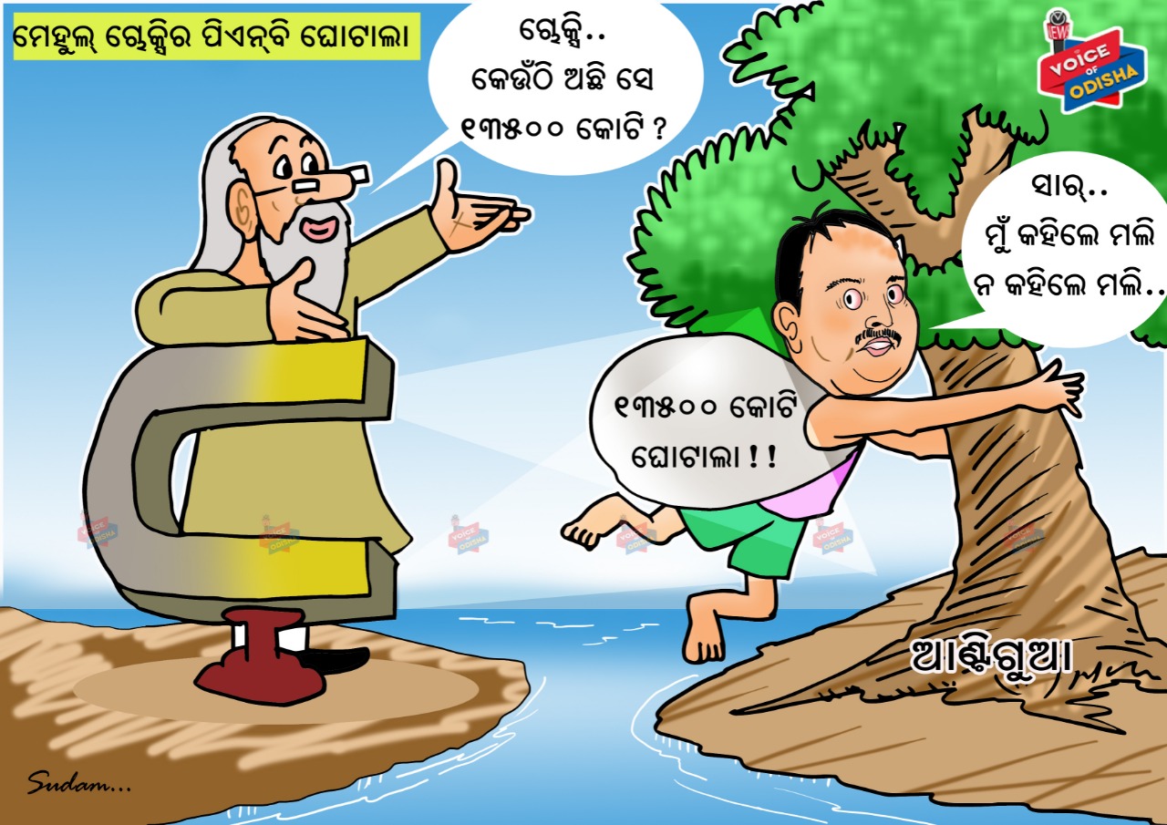 ଚୋକ୍ସି..କେଉଁଠି ଅଛି ସେ ୧୩୫୦୦ କୋଟି ?