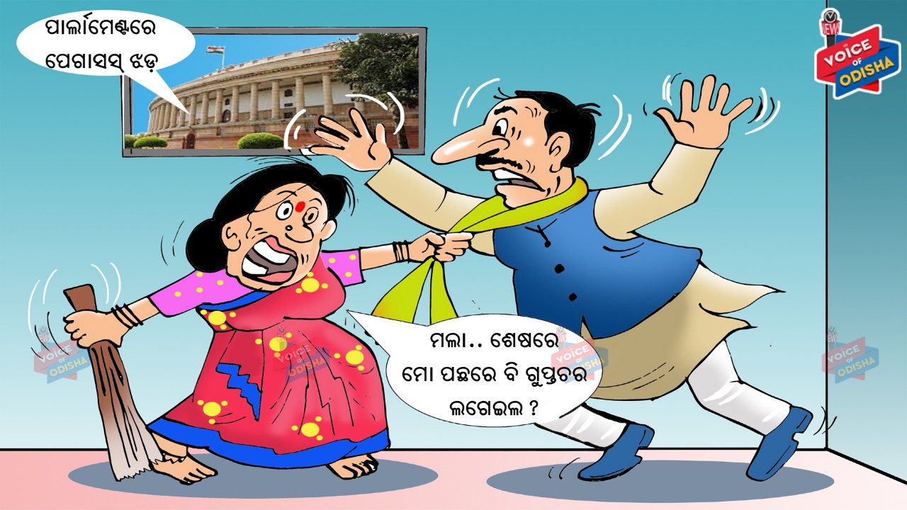 ମଲା..ଶେଷରେ ମୋ ବି ପଛରେ ଗୁପ୍ତଚର ଲଗେଇଲ?