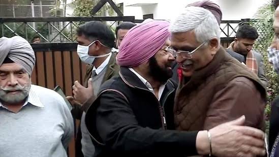 ପଞ୍ଜାବ ଲୋକ କଂଗ୍ରେସ-ବିଜେପି ମେଣ୍ଟ 