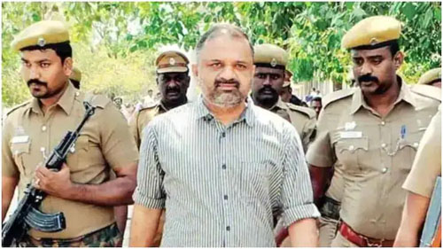 ଜେଲ୍‌ରୁ ମୁକୁଳିଲେ ରାଜୀବ ଗାନ୍ଧିଙ୍କ ହତ୍ୟାକାରୀ