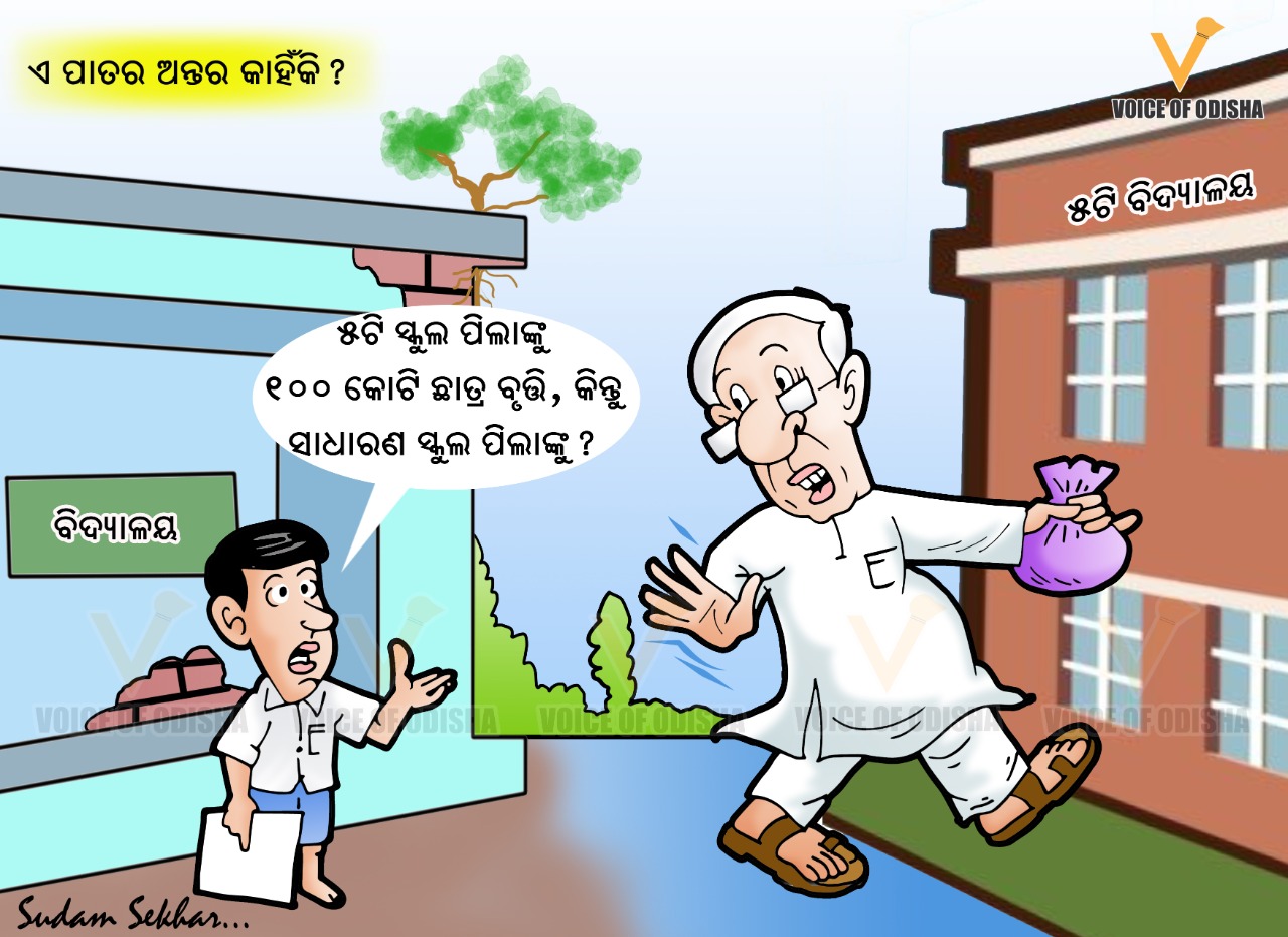 ୫ଟି ସ୍କୁଲ ପିଲାଙ୍କୁ ଛାତ୍ରବୃତ୍ତି