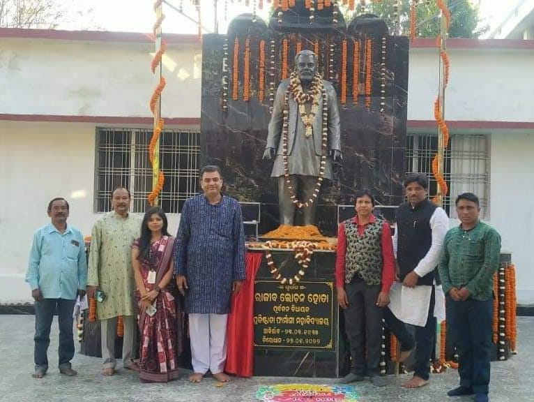 ରାଜୀବ ଲୋଚନ ହୋତା ଙ୍କ ପ୍ରତିମୂର୍ତ୍ତି ଉନ୍ମୋଚିତ 