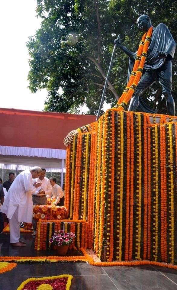 ବିଧାନସଭା ପରିସରରେ ଗାନ୍ଧୀ ଜୟନ୍ତୀ