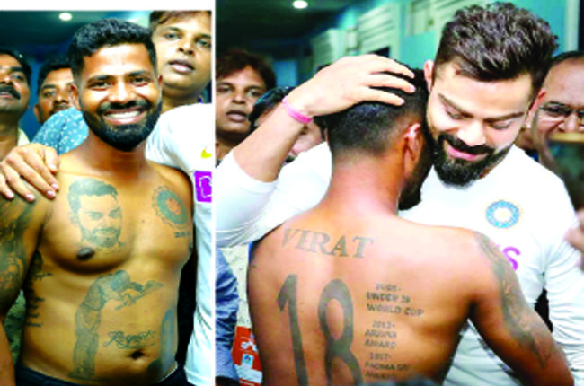 ବିରାଟଙ୍କ ନମ୍ବରୱାନ ଫ୍ୟାନ୍ ଓଡ଼ିଶାର ପିଣ୍ଟୁ