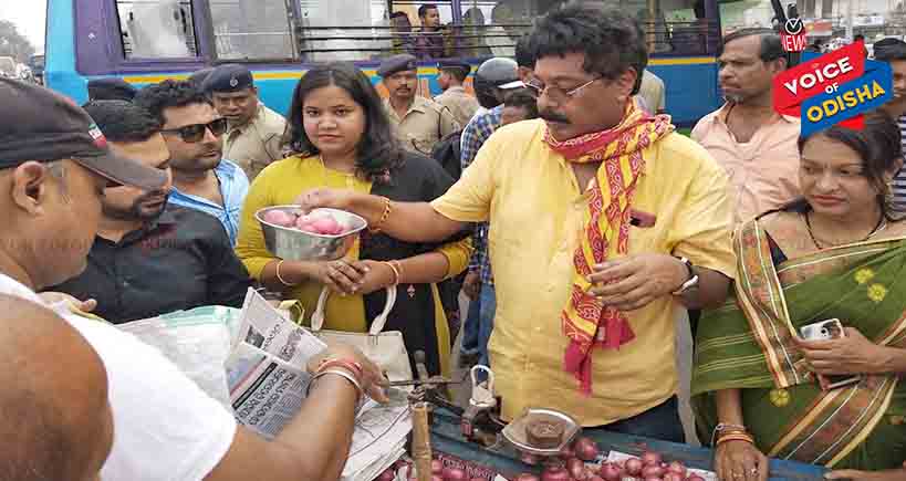 କଂଗ୍ରେସ ପିଆଜ କିଲୋ ୪୦ ଟଙ୍କା