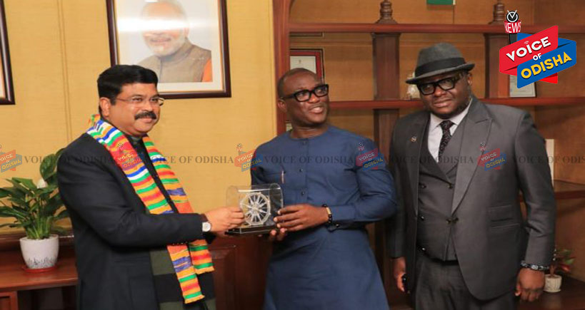 ଇଣ୍ଡିଆନ୍ ଅଏଲ ଏବଂ ଘାନାର ଜାତୀୟ ପେଟ୍ରୋଲିୟମ ପ୍ରାଧିକରଣ(ଏନପିଏ) ମଧ୍ୟରେ ଏକ ବୁଝାମଣା ପତ୍ର (ଏମଓୟୁ) ସ୍ୱାକ୍ଷରିତ 