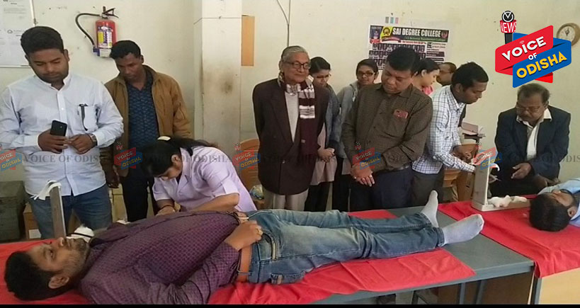 ଆମ ଓଡ଼ିଶା ପକ୍ଷରୁ ରକ୍ତଦାନ ଶିବର, ୩୩ ୟୁନିଟ ରକ୍ତ ସଂଗୃହୀତ