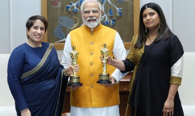PM meets makers of award winning documentary short film ‘The Elephant Whisperers’