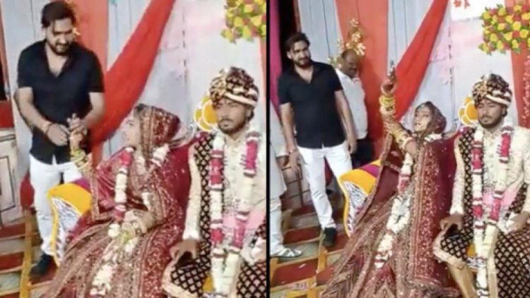 ଫିଲ୍ମ ଷ୍ଟାଇଲରେ ବାହାଘରରେ କନ୍ୟା ଫୁଟାଇଲେ ଗୁଳି