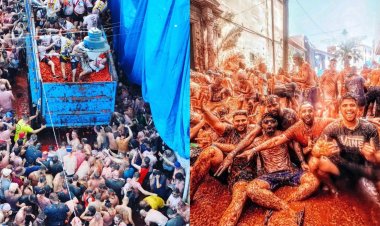 ଟମାଟୋ ଫିଙ୍ଗା ପ୍ରଥା....