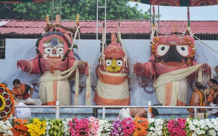ସ୍ନାନଯାତ୍ରା ପାଇଁ ଚଳଚଞ୍ଚଳ ଶ୍ରୀମନ୍ଦିର