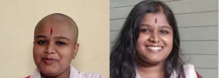 Odisha woman goes bald to donate hair to cancer patients