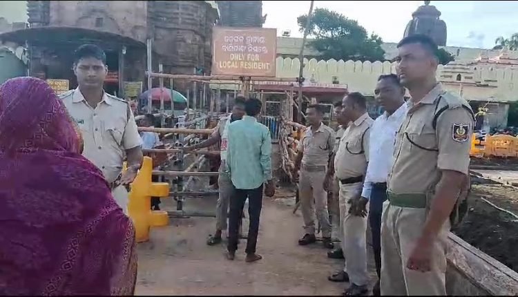 Srimandir Paschima Dwara opens for Puri locals
