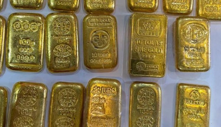 DRI Seizes Nearly 2.5 Kg Gold In Bhubaneswar; One Held
