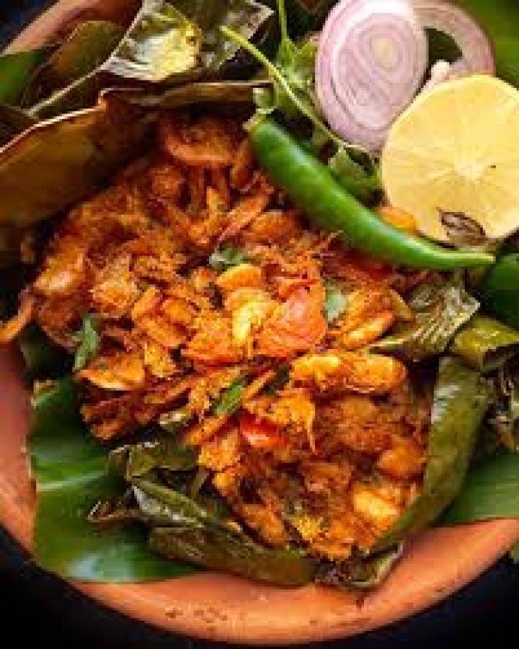 ସୁଆଦିଆ ଚିଙ୍ଗୁଡ଼ି ପତ୍ର ପୋଡ଼ାର ପ୍ରସ୍ତୁତି ପ୍ରଣାଳୀ