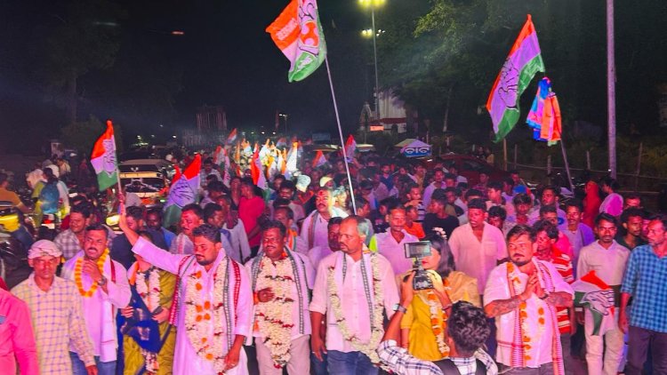 ୟାସିର ନୱାଜ ଏବଂ ଏକାମ୍ର ଭୁବନେଶ୍ୱର କଂଗ୍ରେସ ବିଧାୟକ ପ୍ରାର୍ଥୀ ପ୍ରଶାନ୍ତ ଚମ୍ପତି ନିର୍ବାଚନ ପ୍ରଚାର