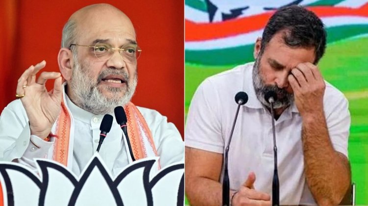 Amit Shah criticized Rahul Gandhi for his 'anti-national statements' made in the US.