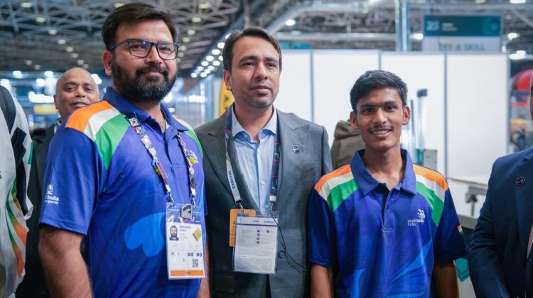 Odisha Gets Two Awards at 47th WorldSkills  Competition in Lyon, France