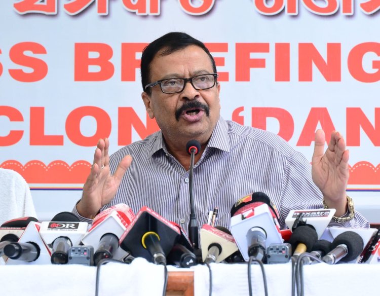 ବାତ୍ୟା “ଦାନା” ମୁକାବିଲା ଉଦ୍ୟମ ପ୍ରଶଂସନୀୟ: ରାଜସ୍ୱ ଓ ବିପର୍ଯ୍ୟୟ ପରିଚାଳନା ମନ୍ତ୍ରୀ
