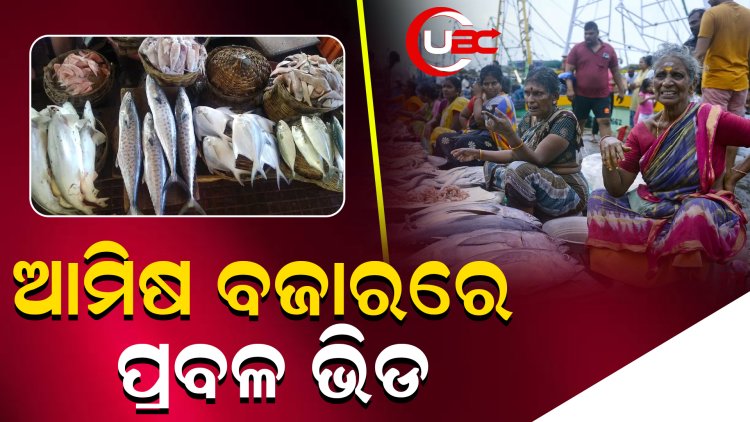 ସରିଲା କାର୍ତ୍ତିକ, ମାର୍କେଟରେ ମଟନ୍, ଚିକେନ୍, ମାଛ, ଚିଙ୍ଗୁଡ଼ି ପାଇଁ ଲାଗିଛି ଭିଡ      