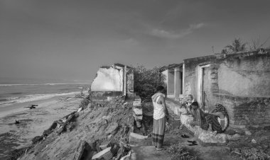 Coastal villages in Ganjam are increasingly threatened by rising sea levels.