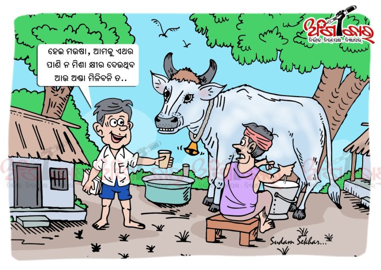 ପାଣି ନ ମିଶା କ୍ଷୀର